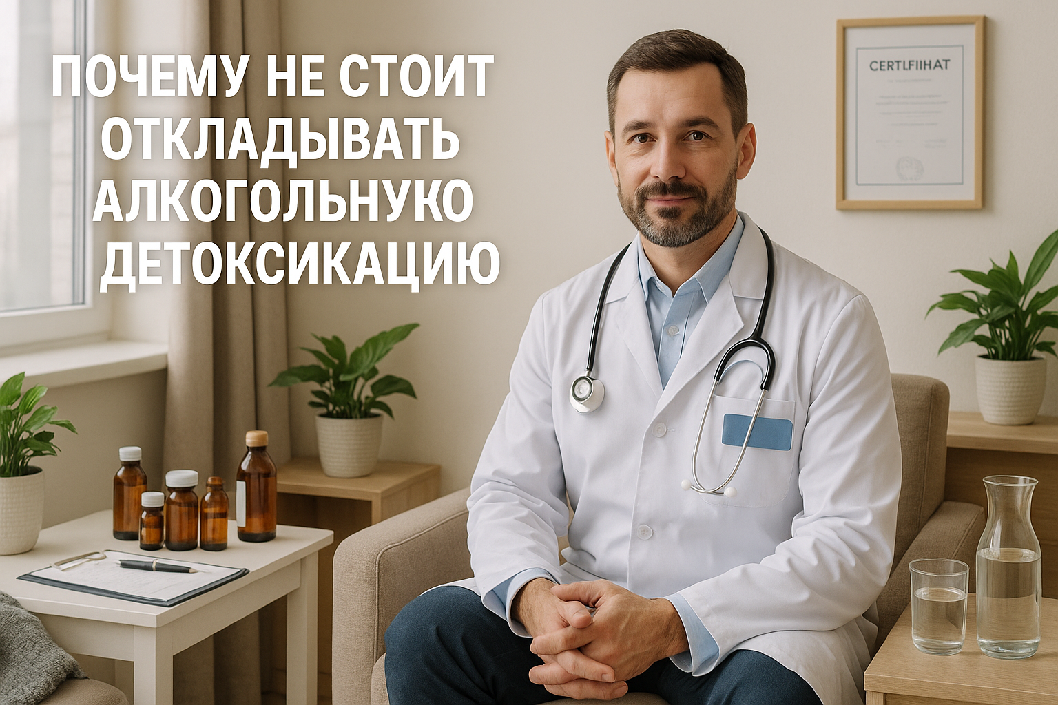 Почему важно не затягивать с выводом из запоя